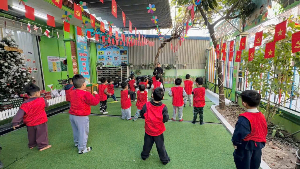 Lớp học võ mầm non Gấu Trúc Hải An Hải Phòng